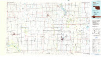 Altus Oklahoma Historical topographic map, 1:100000 scale, 30 X 60 Minute, Year 1985