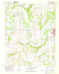 Anadarko West Oklahoma Historical topographic map, 1:24000 scale, 7.5 X 7.5 Minute, Year 1979