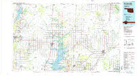 Bartlesville Oklahoma Historical topographic map, 1:100000 scale, 30 X 60 Minute, Year 1985