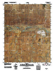 Beaver Oklahoma Historical topographic map, 1:24000 scale, 7.5 X 7.5 Minute, Year 2010