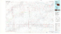 Beaver Oklahoma Historical topographic map, 1:100000 scale, 30 X 60 Minute, Year 1986