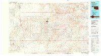 Beaver Oklahoma Historical topographic map, 1:100000 scale, 30 X 60 Minute, Year 1986