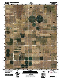 Beaver NW Oklahoma Historical topographic map, 1:24000 scale, 7.5 X 7.5 Minute, Year 2010