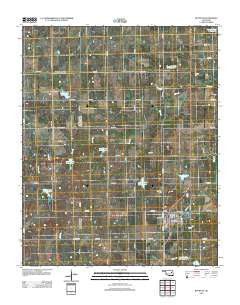 Boynton Oklahoma Historical topographic map, 1:24000 scale, 7.5 X 7.5 Minute, Year 2012