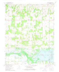 Canton NW Oklahoma Historical topographic map, 1:24000 scale, 7.5 X 7.5 Minute, Year 1972