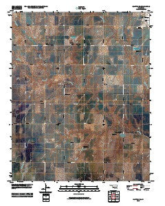 Clinton NE Oklahoma Historical topographic map, 1:24000 scale, 7.5 X 7.5 Minute, Year 2010