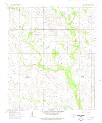 Comanche SE Oklahoma Historical topographic map, 1:24000 scale, 7.5 X 7.5 Minute, Year 1964