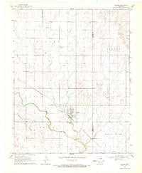 Dacoma Oklahoma Historical topographic map, 1:24000 scale, 7.5 X 7.5 Minute, Year 1969