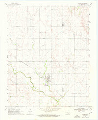 Dacoma Oklahoma Historical topographic map, 1:24000 scale, 7.5 X 7.5 Minute, Year 1969