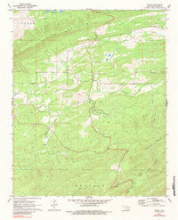 Damon Oklahoma Historical topographic map, 1:24000 scale, 7.5 X 7.5 Minute, Year 1971