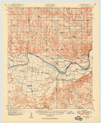 Direct Texas Historical topographic map, 1:62500 scale, 15 X 15 Minute, Year 1949