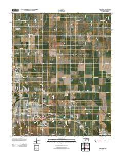 Enid East Oklahoma Historical topographic map, 1:24000 scale, 7.5 X 7.5 Minute, Year 2012
