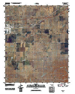 Erick Oklahoma Historical topographic map, 1:24000 scale, 7.5 X 7.5 Minute, Year 2010