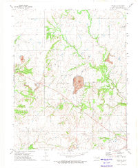 Estella Oklahoma Historical topographic map, 1:24000 scale, 7.5 X 7.5 Minute, Year 1972