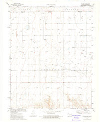 Eva NE Oklahoma Historical topographic map, 1:24000 scale, 7.5 X 7.5 Minute, Year 1973