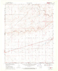 Felt SW Oklahoma Historical topographic map, 1:24000 scale, 7.5 X 7.5 Minute, Year 1969