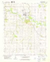 Fort Cobb Oklahoma Historical topographic map, 1:24000 scale, 7.5 X 7.5 Minute, Year 1979