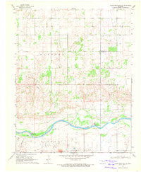 Glass Mountains NE Oklahoma Historical topographic map, 1:24000 scale, 7.5 X 7.5 Minute, Year 1969