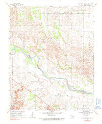 Glass Mountains NW Oklahoma Historical topographic map, 1:24000 scale, 7.5 X 7.5 Minute, Year 1969