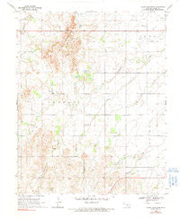 Glass Mountains Oklahoma Historical topographic map, 1:24000 scale, 7.5 X 7.5 Minute, Year 1969