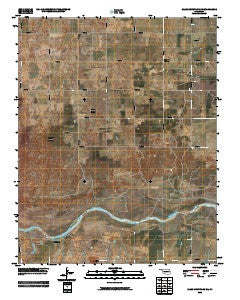 Glass Mountains NE Oklahoma Historical topographic map, 1:24000 scale, 7.5 X 7.5 Minute, Year 2009
