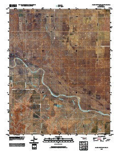 Glass Mountains NW Oklahoma Historical topographic map, 1:24000 scale, 7.5 X 7.5 Minute, Year 2009
