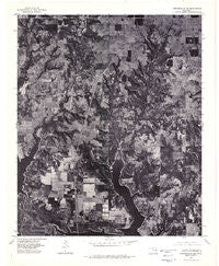 Gordonville NE Oklahoma Historical topographic map, 1:24000 scale, 7.5 X 7.5 Minute, Year 1976