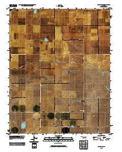 Griggs NW Oklahoma Historical topographic map, 1:24000 scale, 7.5 X 7.5 Minute, Year 2010