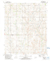 Grimes Oklahoma Historical topographic map, 1:24000 scale, 7.5 X 7.5 Minute, Year 1988