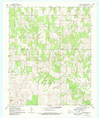 Healdton SW Oklahoma Historical topographic map, 1:24000 scale, 7.5 X 7.5 Minute, Year 1969