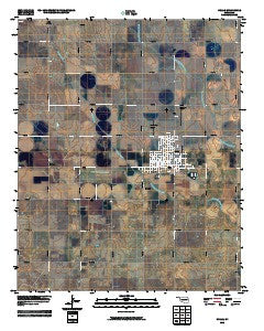 Hollis Oklahoma Historical topographic map, 1:24000 scale, 7.5 X 7.5 Minute, Year 2010