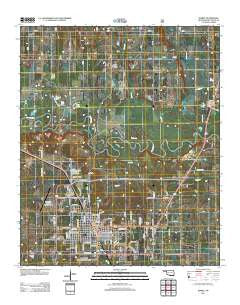 Idabel Oklahoma Historical topographic map, 1:24000 scale, 7.5 X 7.5 Minute, Year 2013