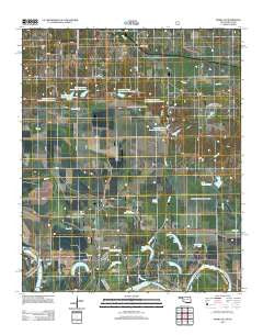 Idabel SE Oklahoma Historical topographic map, 1:24000 scale, 7.5 X 7.5 Minute, Year 2012