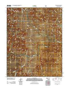 Kenton NE Oklahoma Historical topographic map, 1:24000 scale, 7.5 X 7.5 Minute, Year 2011