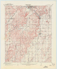 Kiefer Oklahoma Historical topographic map, 1:62500 scale, 15 X 15 Minute, Year 1914