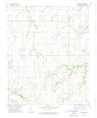 Kingfisher SE Oklahoma Historical topographic map, 1:24000 scale, 7.5 X 7.5 Minute, Year 1972