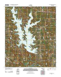 Lake Murray Oklahoma Historical topographic map, 1:24000 scale, 7.5 X 7.5 Minute, Year 2012