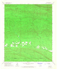 Ludlow Oklahoma Historical topographic map, 1:24000 scale, 7.5 X 7.5 Minute, Year 1966