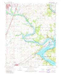 Miami SE Oklahoma Historical topographic map, 1:24000 scale, 7.5 X 7.5 Minute, Year 1961