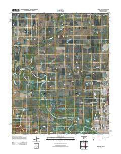 Miami NW Oklahoma Historical topographic map, 1:24000 scale, 7.5 X 7.5 Minute, Year 2012