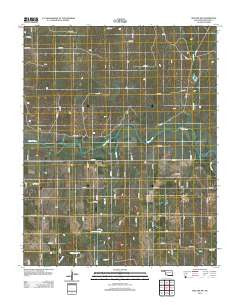 Mocane SW Oklahoma Historical topographic map, 1:24000 scale, 7.5 X 7.5 Minute, Year 2012