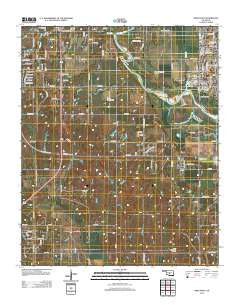 Newcastle Oklahoma Historical topographic map, 1:24000 scale, 7.5 X 7.5 Minute, Year 2013