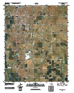Ninemile Creek Oklahoma Historical topographic map, 1:24000 scale, 7.5 X 7.5 Minute, Year 2009
