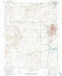 Nowata West Oklahoma Historical topographic map, 1:24000 scale, 7.5 X 7.5 Minute, Year 1972