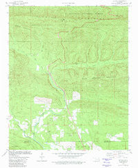 Octavia Oklahoma Historical topographic map, 1:24000 scale, 7.5 X 7.5 Minute, Year 1981