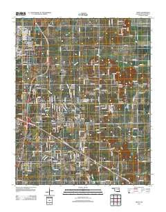 Oneta Oklahoma Historical topographic map, 1:24000 scale, 7.5 X 7.5 Minute, Year 2012