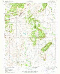 Osage Hills Oklahoma Historical topographic map, 1:24000 scale, 7.5 X 7.5 Minute, Year 1970
