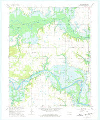 Pierce Oklahoma Historical topographic map, 1:24000 scale, 7.5 X 7.5 Minute, Year 1962