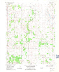 Ringwood SW Oklahoma Historical topographic map, 1:24000 scale, 7.5 X 7.5 Minute, Year 1982
