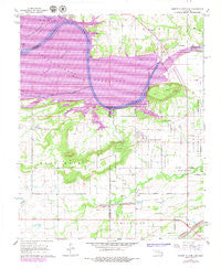 Robert S Kerr Dam Oklahoma Historical topographic map, 1:24000 scale, 7.5 X 7.5 Minute, Year 1967